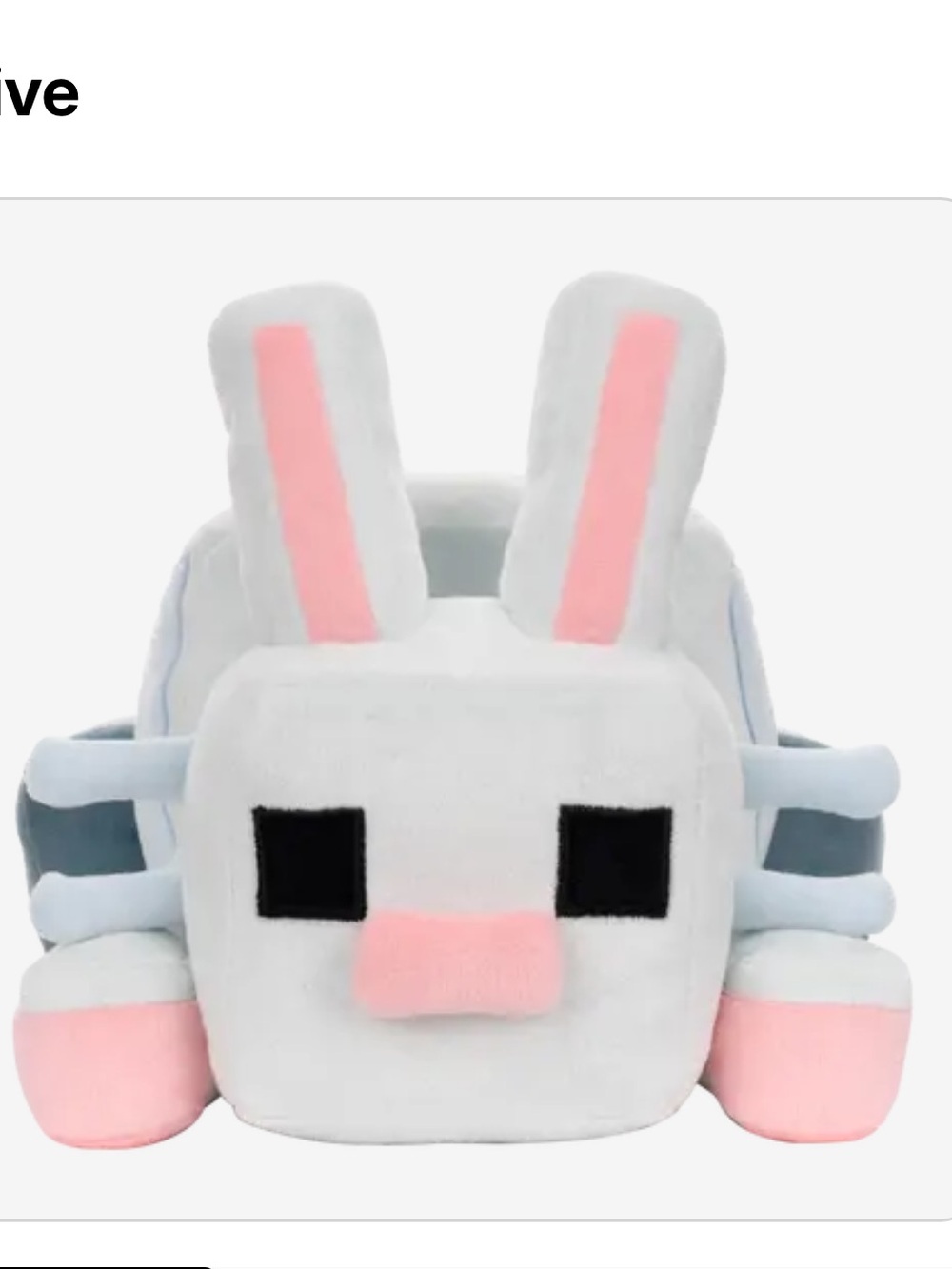 Aerbunny Plush The Aether Ultimate Mod Minecraft Game Makeship Only 1167 RARE!